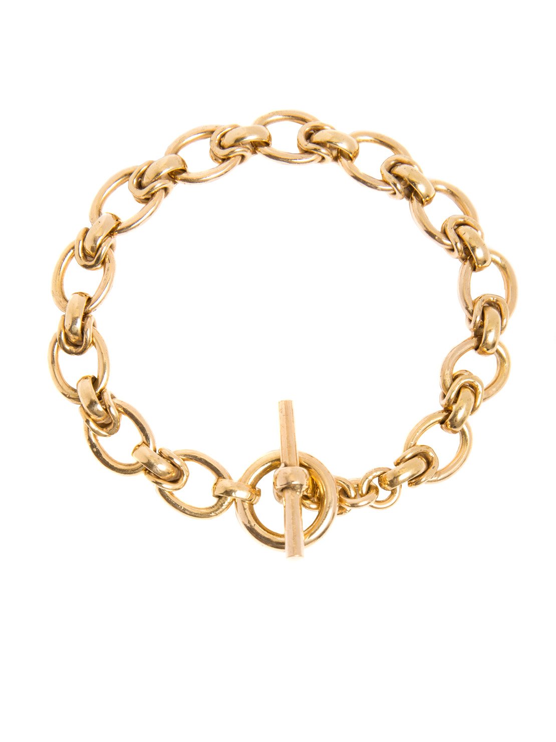 Tilly Sveaas Small Interlock Bracelet in Gold — UFO No More Tilly Sveaas Small Interlock Bracelet in Gold — UFO No More